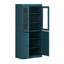 Garde-manger Palace 100% bois massif 32 po avec verre transparent, portes Shaker et tablettes réglables Palace Imports-119743332