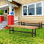 Banc de pique-nique en bois Lulsgate (ensemble de 2)-996482835