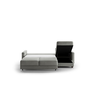 Hampton Queen Sectional (Loveseat Sleeper + Reversible Chaise) Rodeo 104