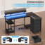 L-Shaped Metal Base Computer Desk-1374710798-1374710797
