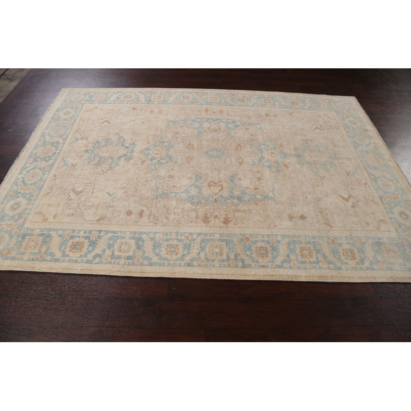 One-of-a-Kind 5'9'' X 8'7'' New Age Wool Area Rug in