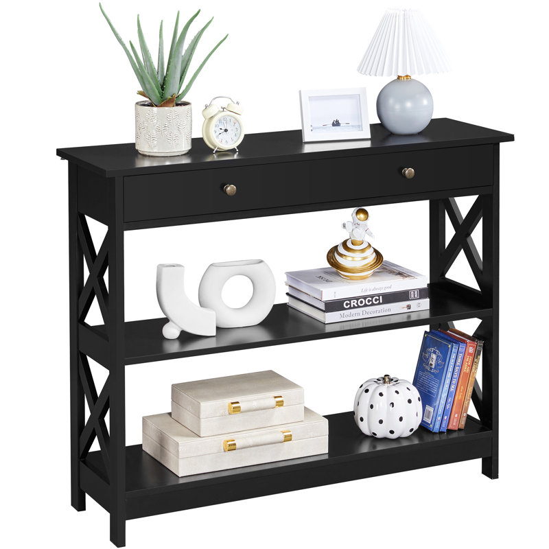Badrig Console Table, Black
