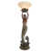 Lampe torchère déesse offrant une sirène