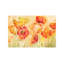 Watercolor Poppy Meadow Spice Landscape by Cynthia Coulter - Print on Canvas-1645805615-1619937380