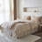 French Linen Pleated Bed Skirt-135245832-135245831-135245829