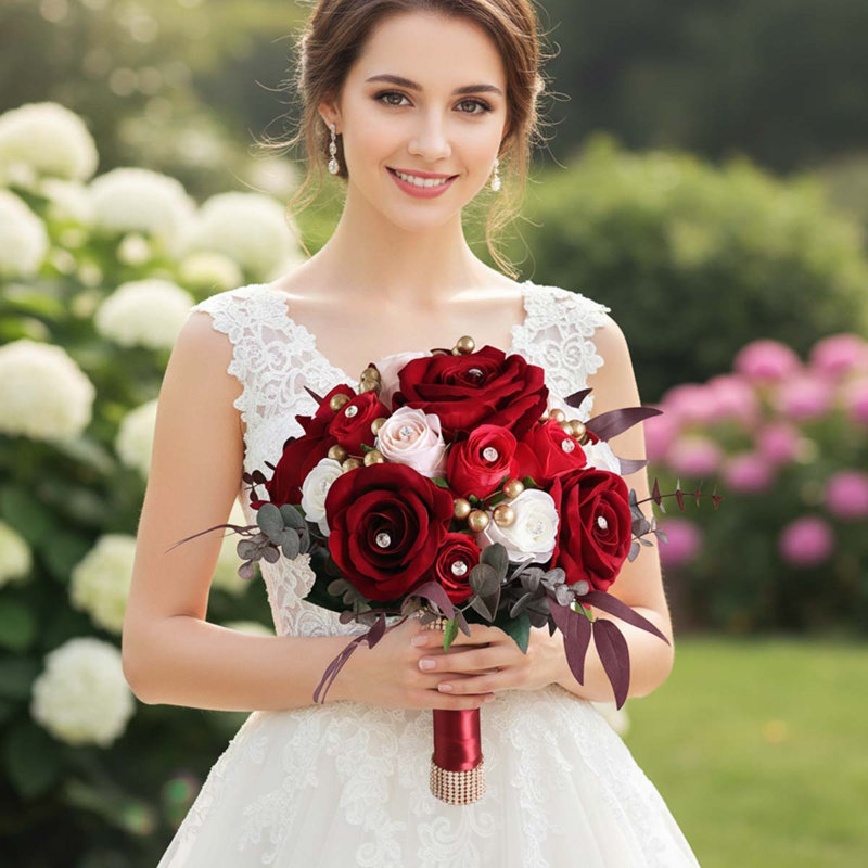 Bouquets de mariage pour les demoiselles d'honneur, Bourgogne