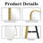 Full Length Mirror, Mirror Full Length With Stand, Floor Mirror With Aluminum Alloy Frame For Bedroom Living Room Entryway Vanity Room-1055475586