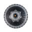 Sculpture parasole en coton et bambou Iconium
