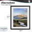 Across The Valley River, reproduction sous verre encadrée, design par Alonza Saunders-83093902-83093900
