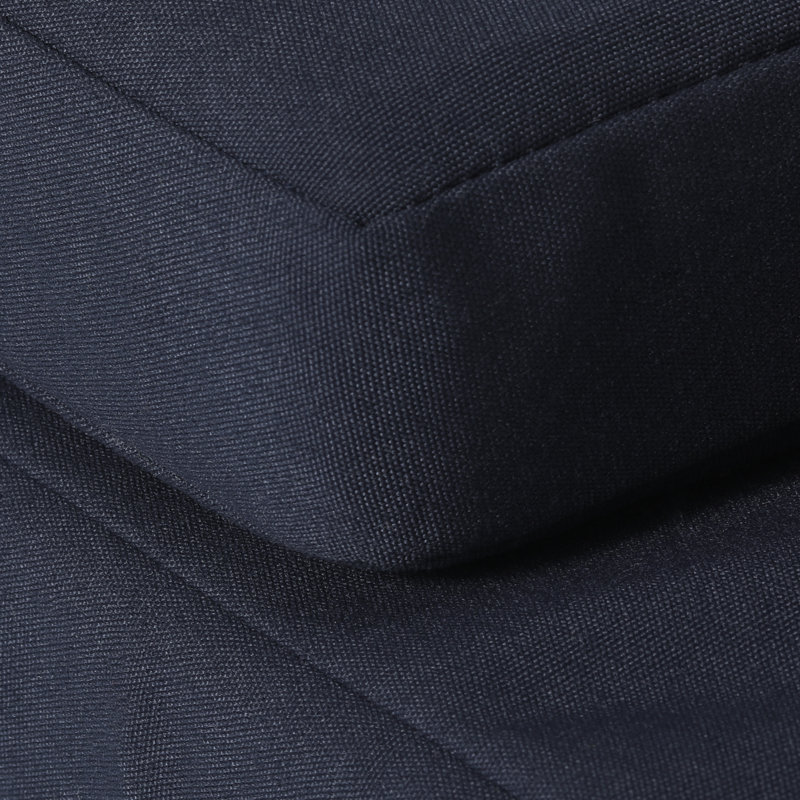 Coussin , L 21,5 po x P 70 po, Bleu marine