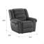 Fauteuil inclinable gris