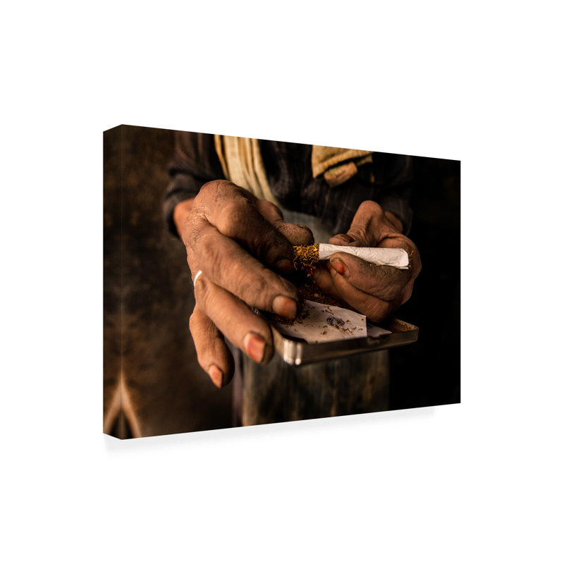 Art sur toile tabac Senaybasibuyuk, H 12 po x l 19 po