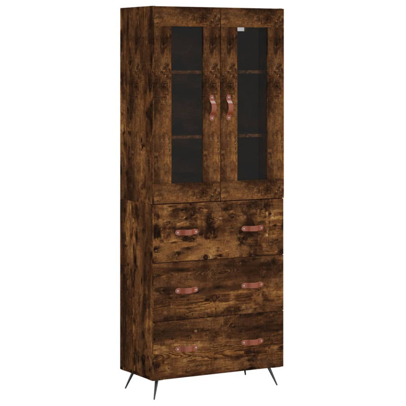69.5cm Sideboard, Smoked Oak