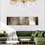 Miroir de plancher, miroir mural avec cadre mince en alliage d'aluminium-34775225-34775227
