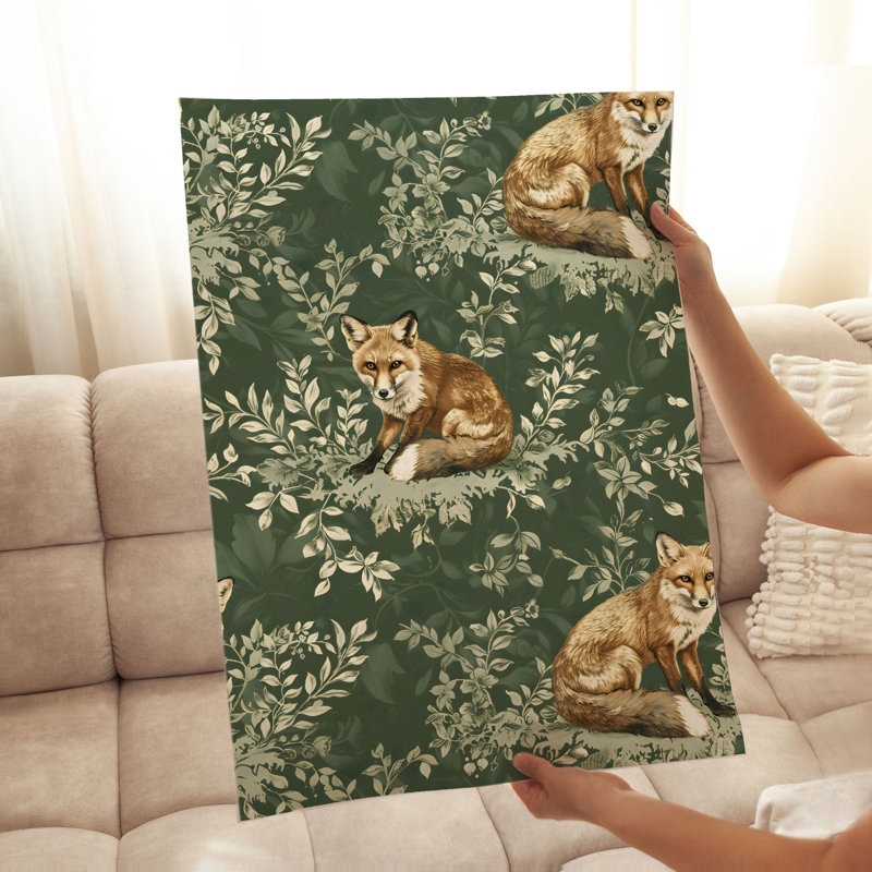 Reproduction d'art sans cadre, animaux VI, H 14 po x l 11 po