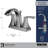 Centerset 2-handle Bathroom Faucet with Drain Assembly-88777421