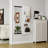 Wall Mounted Full Length Mirror, Full Body Mirror With Shelf, Full Body Mirror With Hook Wall Mounted Mirror With Multifunctional Design Panel, Bedroom/Living Room/Entrance White(47.6*15.7In)-563048408