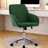 Home Bedroom Ergonomic Chair - Velvet, Precise Spine Support, Golden Base Sitting Solution Velvet Chair, Stable Base, Reducing