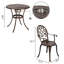2 - Person Patio Dining Set with Round Table , Cushions Included