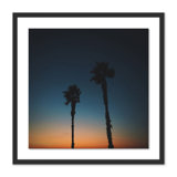 Sunset Palms Print by Vitaliy Paykov