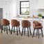 Tabouret de bar pivotant avec dossier-1422991618-1422991619