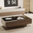 Glass Top Single Coffee Table-98424901-121975368
