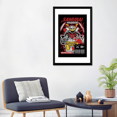 Japon XX XX III - reproduction d'art mural - papier d'art encadré