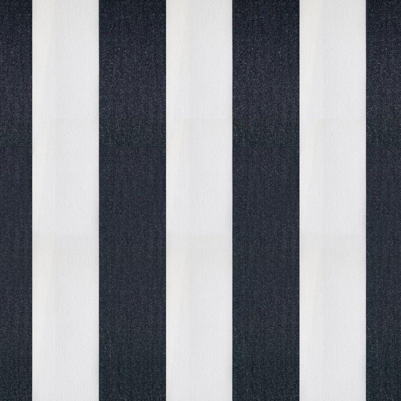 Tissu rayé pour l'extérieur, Bleu marine