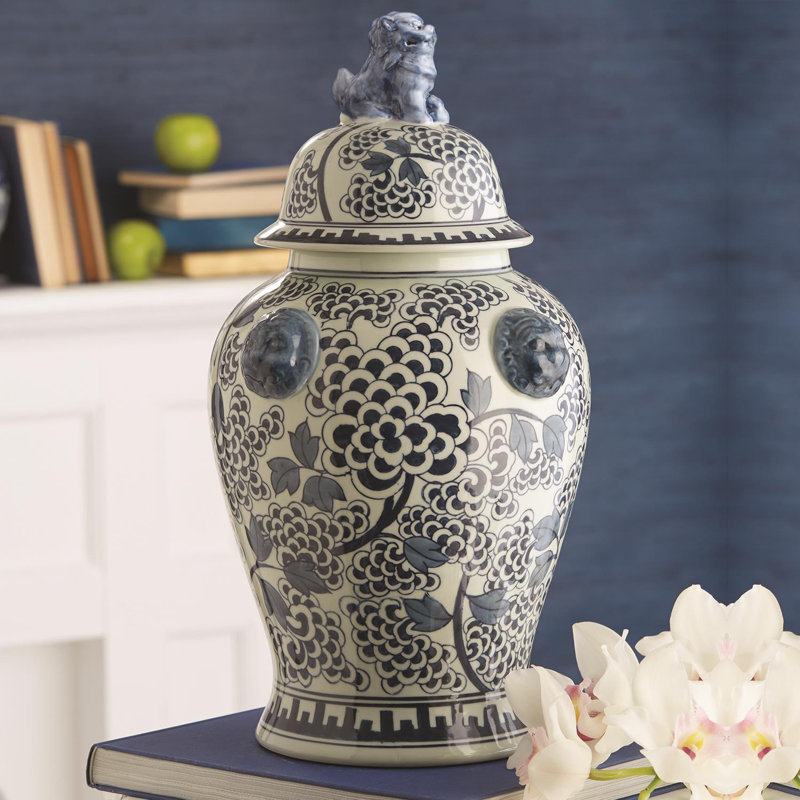 Pot à gingembre en porcelaine Earstine