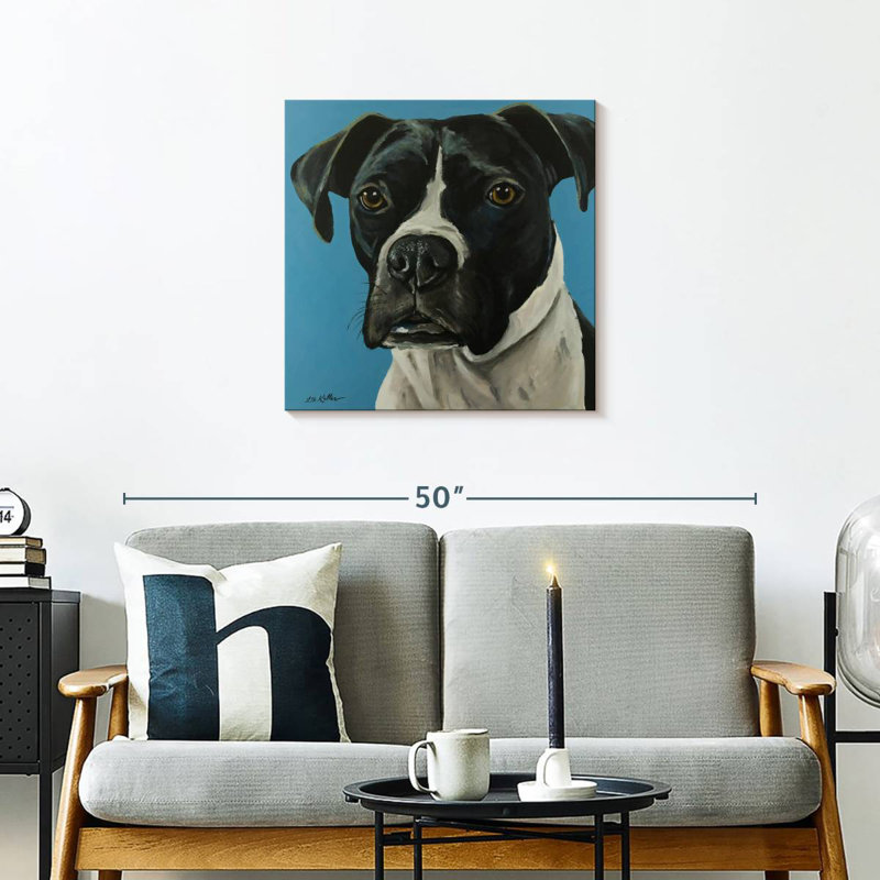 Brampt Boxer Black Boxer, 24" H x 24" W