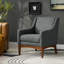 Fauteuil Arshanti avec pieds en bois massif-76353533