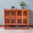 Large capacity solid wood storage shoe cabinet