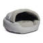 Lit profond couvert en toile, sherpa et molleton Elishia-498213252-498213255