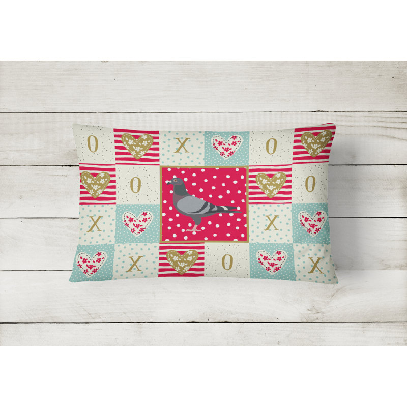 Patchwork Outdoor Throw Pillow