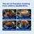 Hauslane 48" Gas Range In Black Stainless Steel | 8 Burners Up To 20,000 Btus | 6.7 Cu. Ft. Double Convection Oven With 5 Rack Positions | Convertible Ng/Lp | Cool-Touch Triple-Layer Door-131223190