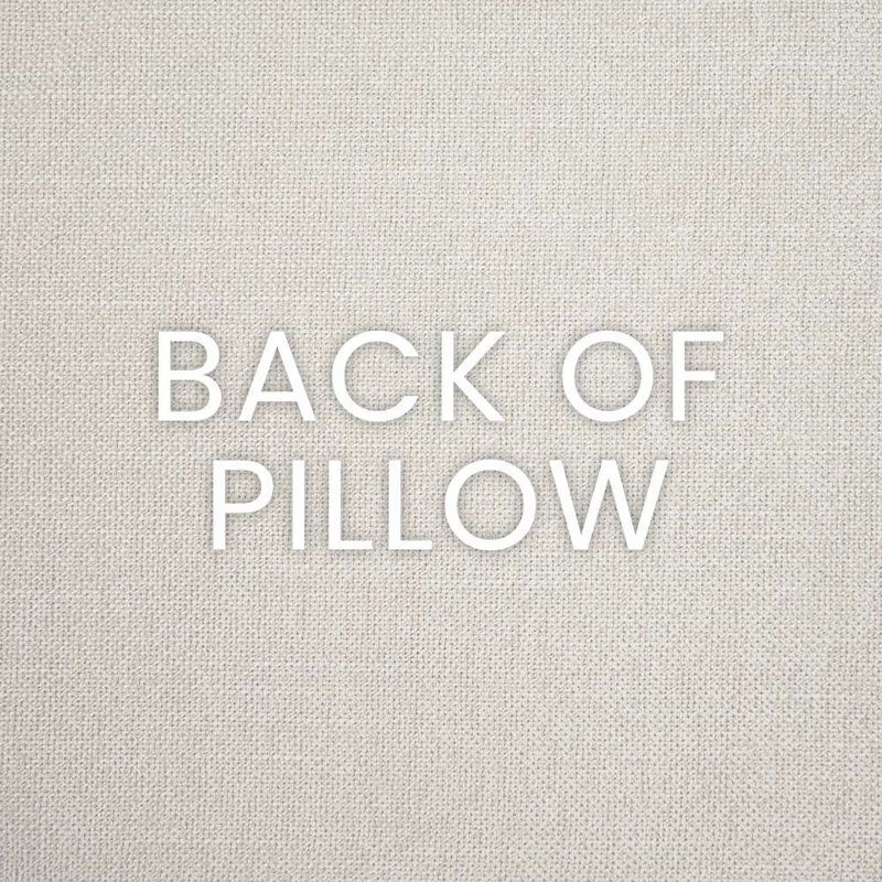 Berto Pillow Cover & Insert, Square 24", Platinum