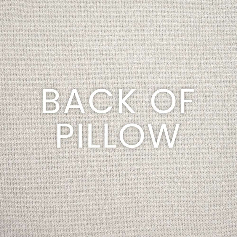 Berto Pillow Cover & Insert, Platinum, Square 24"