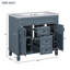 Skyelynn Bathroom Storage Cabinet with 2 Soft Closing Doors,36'' Bathroom Vanity with Top Sink-1628449447