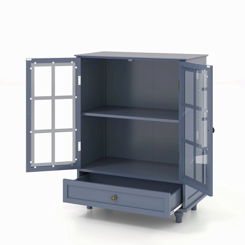 Buffet Minimalist Blue, Bleu