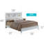 Lit double style transitionnel en blanc éclatant-1458655302