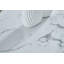 Table de salle à manger Elegant Luxurious Imitation Marble MDF for 6 or 8