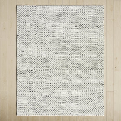 Quincy Handmade Wool Beige Rug