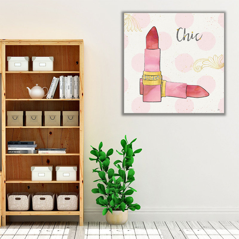 Fashion Blooms III - reproduction d'art sur toile, H 24 po x l 24 po