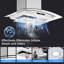 Sangdo Stainless Steel 400 CFM Range Hood