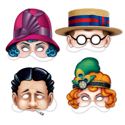20's Masks - 12 Pack 4 each