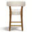 26" Upholstered Counter Height Bar Stool with Solid Wood Frame-1713158-1713336