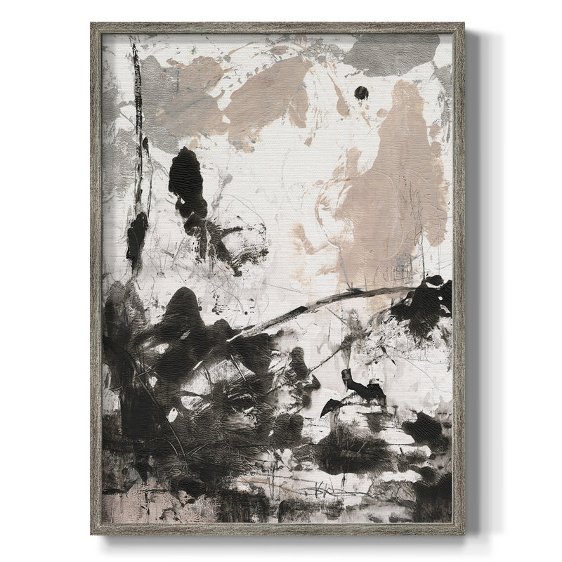 Disarray II Framed Print - Solid Wood, 21" H x 17" W