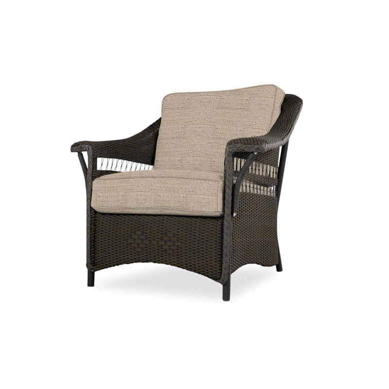 Nantucket Outdoor Lounge Chair, Remy Shadow, Mink