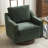 Chenille Living Room Swivel Barrel Accent Chair-1809112800