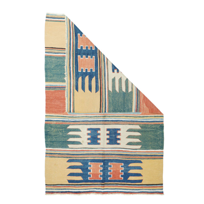 Tapis bleu marine